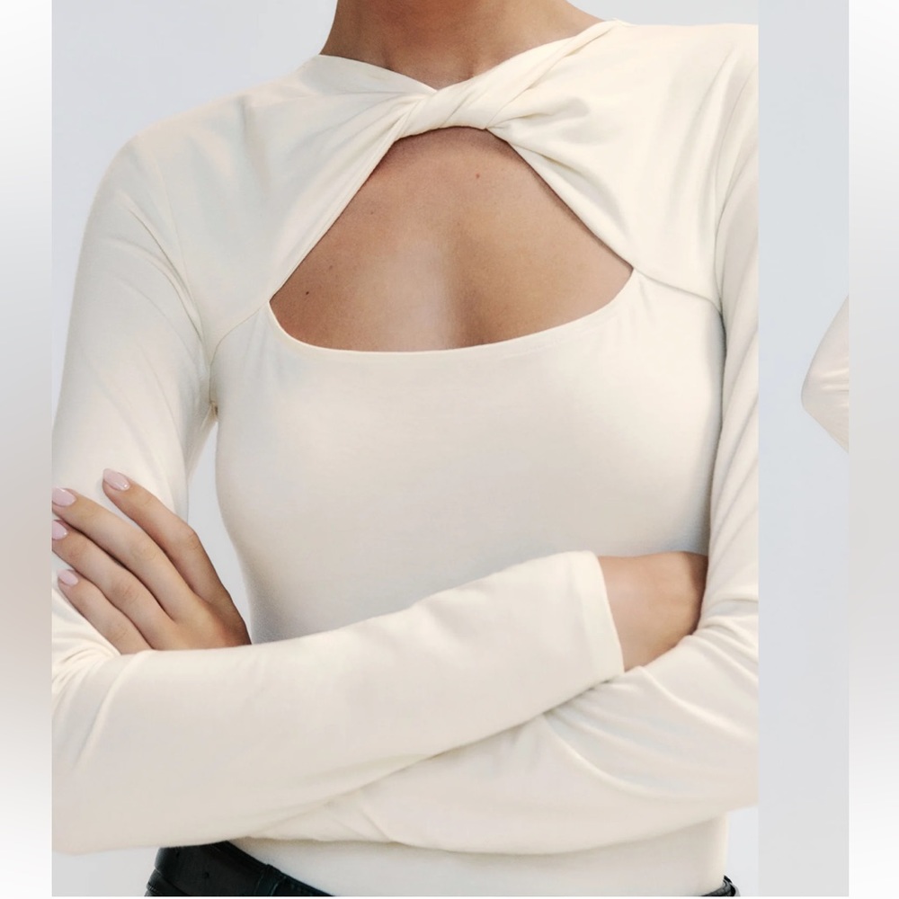 Reformation Rylen Knit Bodysuit